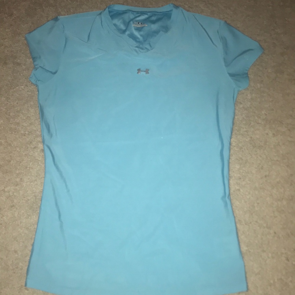 Under Amour blue workout top